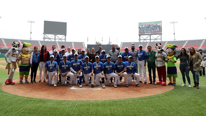 Estadio Harp Helú vivió fiesta de beisbol con Olimpiada Comunitaria