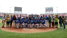 Estadio Harp Helú vivió fiesta de beisbol con Olimpiada Comunitaria