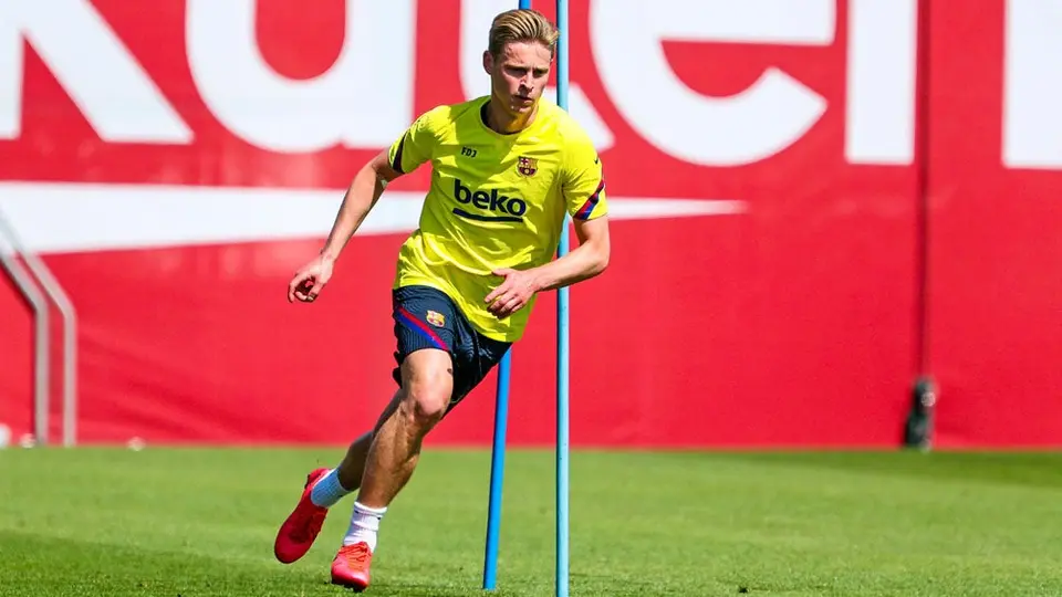 De Jong: 'Me siento bien, pero no para jugar un partido ahora'