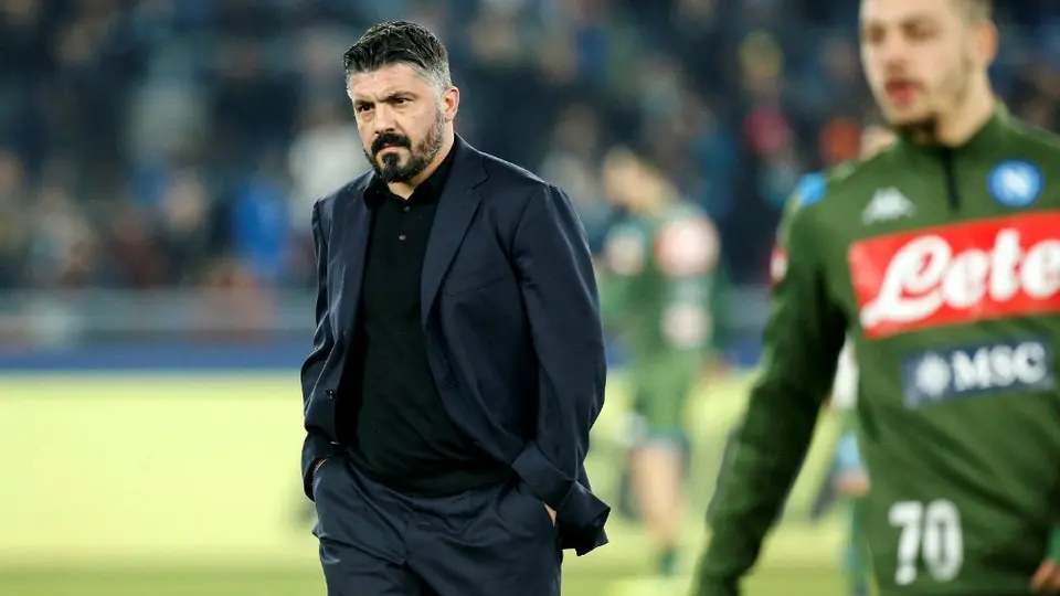 Gattuso admitió que el Napoli ha tocado fondo
