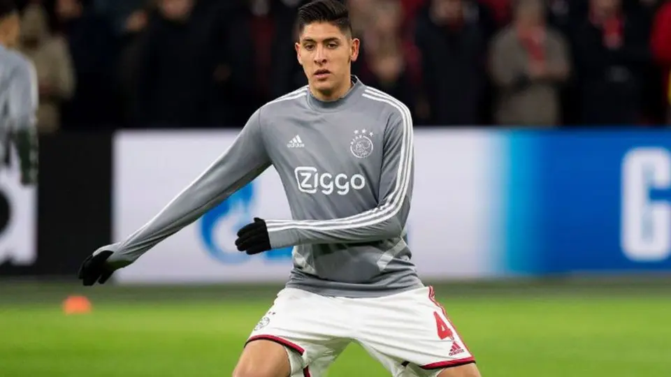 Video: Edson Álvarez se lució con golazo en práctica del Ajax