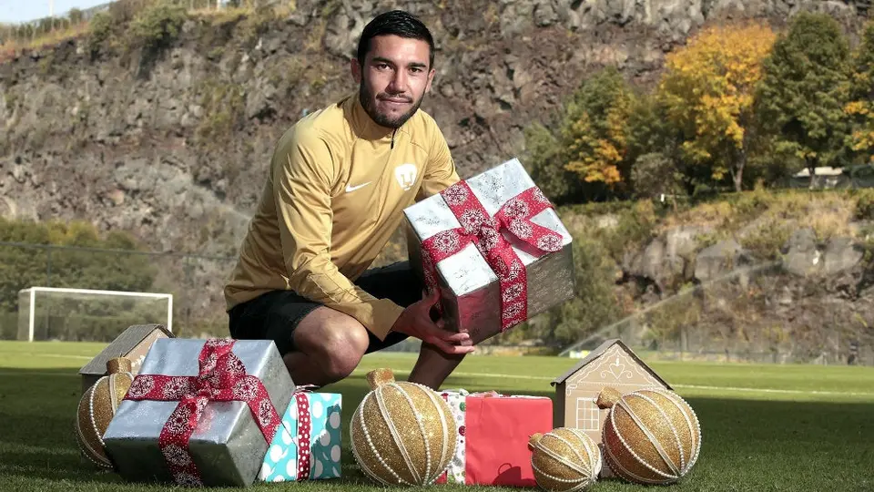 Juan Pablo Vigón: 'Le voy a pedir a Santa Claus más goles y más asistencias'