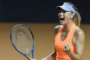 Sharapova compartió su número telefónico para estar en contacto con sus seguidores