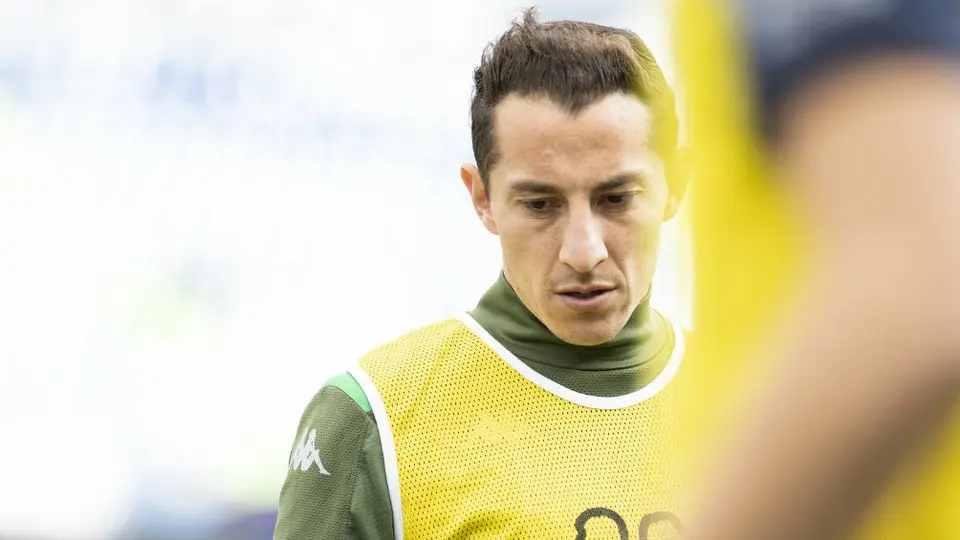 Andrés Guardado, fuera de las canchas por tiempo indefinido