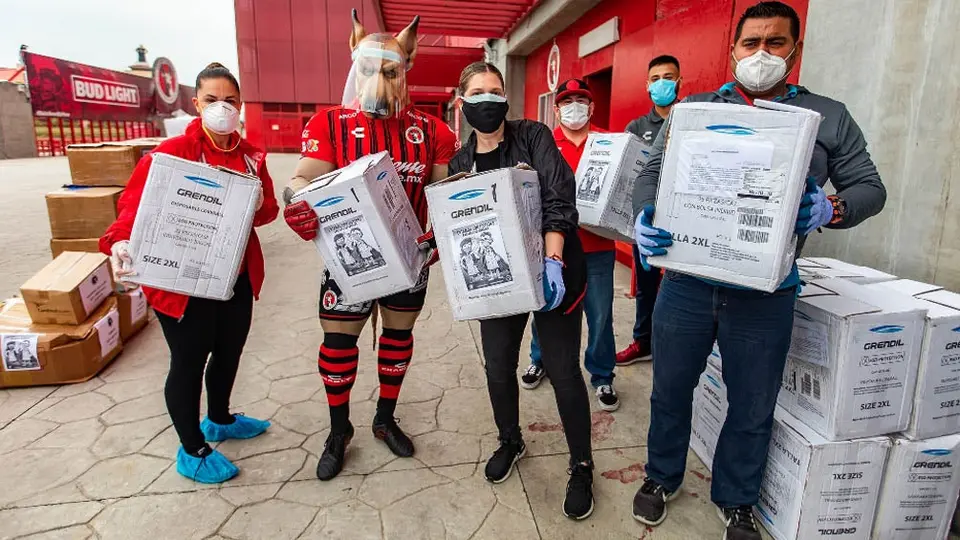 Coronavirus: Xolos realizó generoso donativo al sector salud de Tijuana