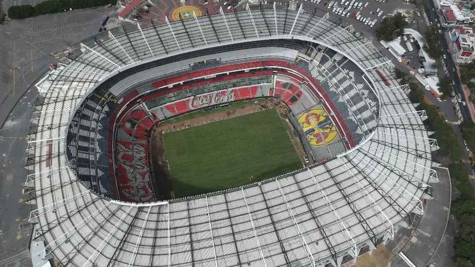 Estadio Azteca presumió avances en su cancha rumbo al Chiefs vs Chargers