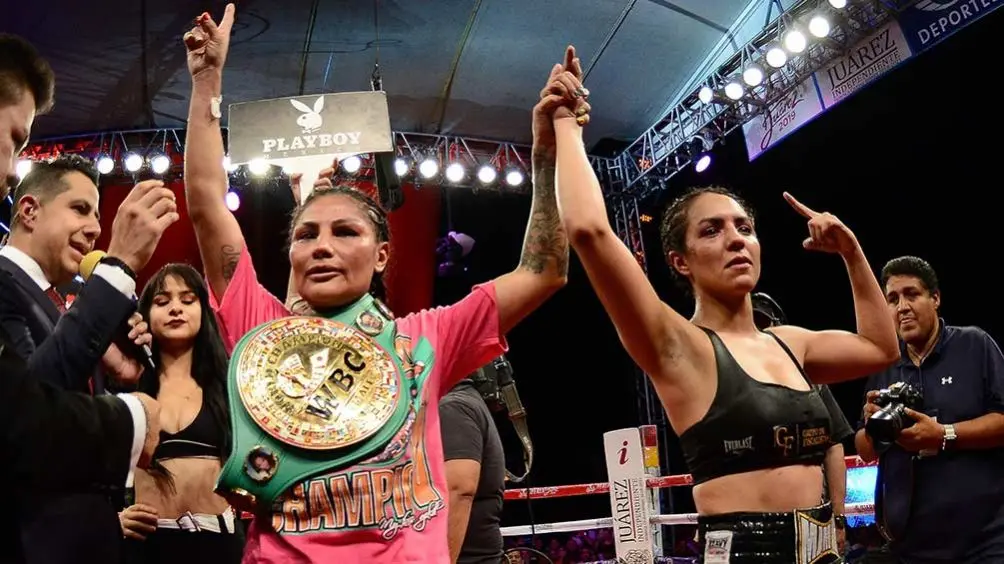 Mariana Juárez tras ganar una pelea contra Diana Fernández | IMAGO7