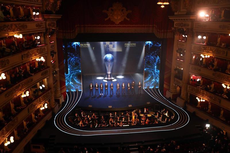 Revive en imágenes la ceremonia de los Premios The Best