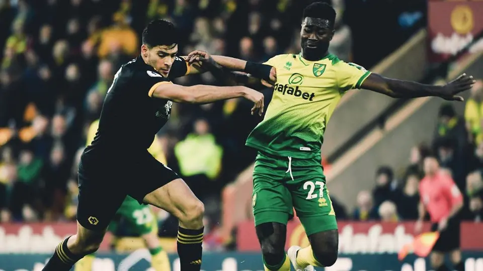 Wolverhampton sacó triunfo ante Norwich con gol de Raúl Jiménez