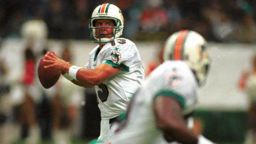 Dan Marino juego con los Dolphins en el Estadio Azteca en 1997 | MEXSPORT