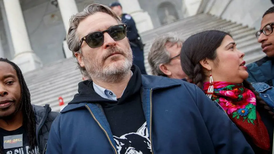 Joaquin Phoenix fue arrestado en Washington tras protestas