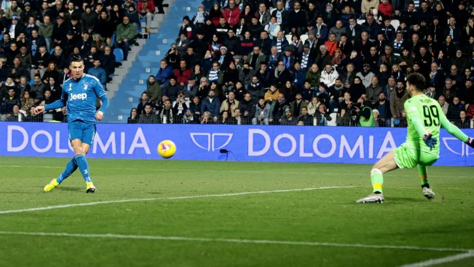 Cristiano igualó récord al marcar en 11 juegos seguidos en Serie A