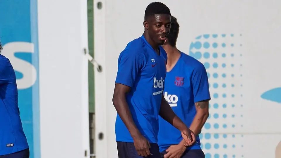 Ousmane Dembélé recibió alta médica y podrá jugar vs Villarreal