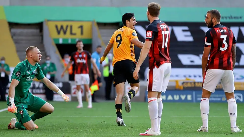 Raúl Jiménez: El mexicano hizo gol contra  Bournemouth
