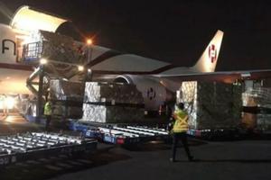 México recibió de China 50 mil kits de prueba y respiradores artificiales por COVID-19