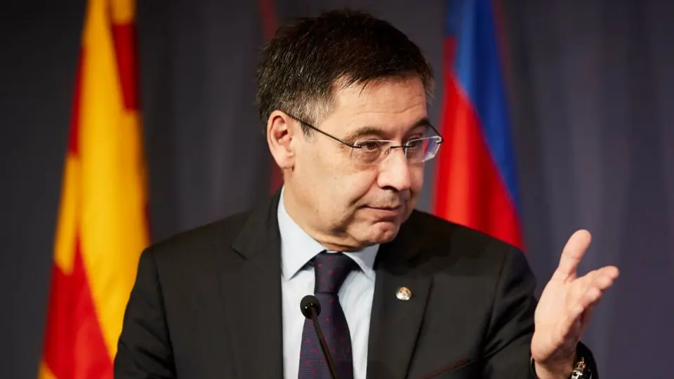 Afición en el Camp Nou pidió la salida de Josep Maria Bartomeu del Barcelona
