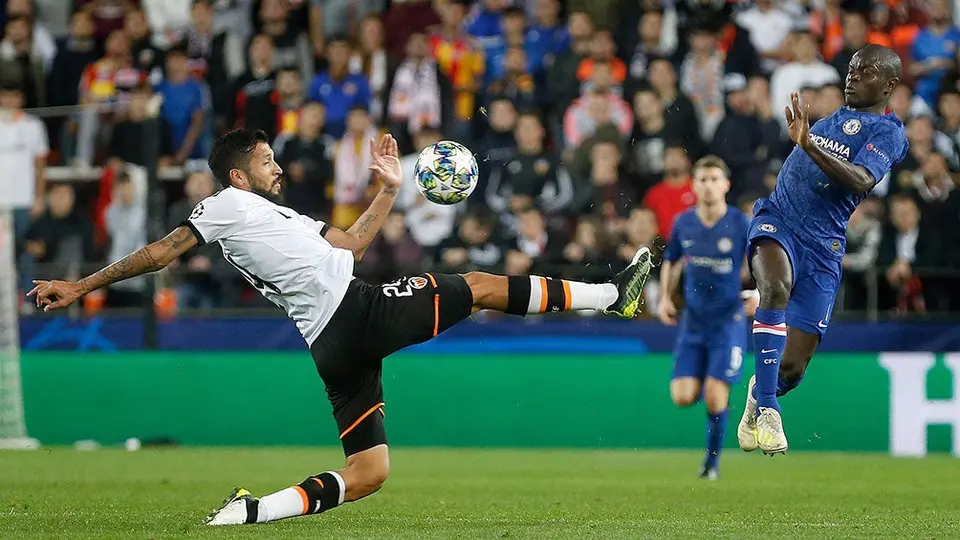 Valencia y Chelsea firmaron empate vibrante en Champions