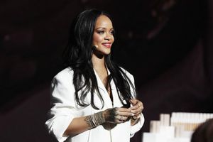 Rihanna visitó a la Juventus en la Champions League