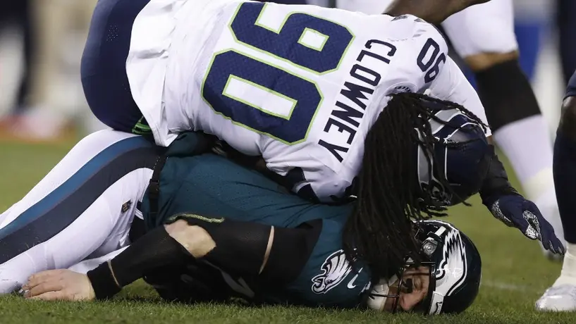 Carson Wentz sufrió conmoción cerebral en el juego de Philadelphia vs Seattle