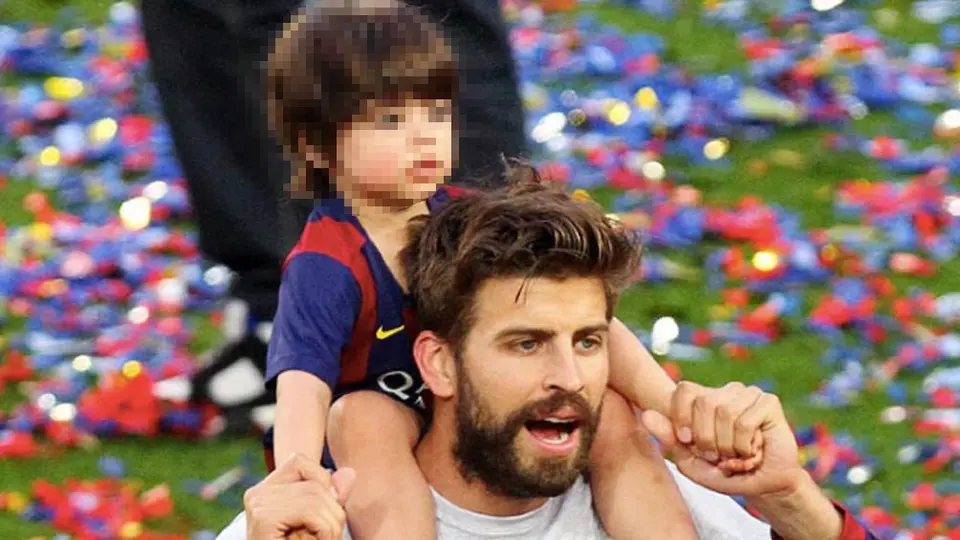 Gerard Piqué presumió el tierno poema que le hizo su hijo