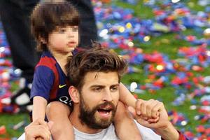 Gerard Piqué presumió el tierno poema que le hizo su hijo