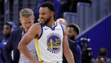 Stephen Curry sufrió fractura de mano en juego de Warriors vs Suns