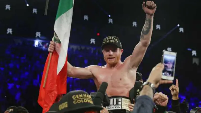 Canelo Álvarez presumió el 'entrenamiento' de su hija con Eddy Reinoso