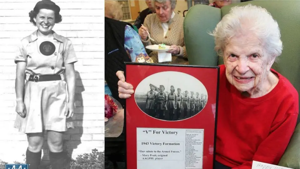Falleció Mary Pratt, la última miembro original de los Rockford Peaches