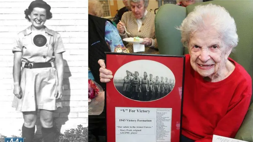 Falleció Mary Pratt, la última miembro original de los Rockford Peaches