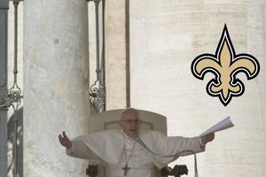 Papa Francisco agradeció por error a los New Orleans Saints