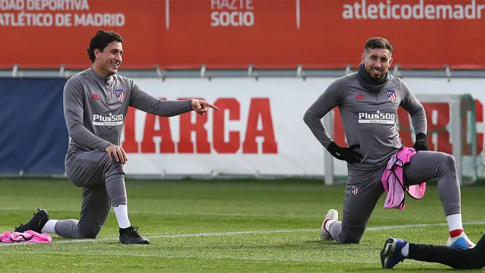 Héctor Herrera se perfila para ser titular del Atlético contra Juventus