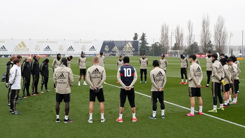 Real Madrid y Sergio Ramos homenajearon a Kobe Bryant