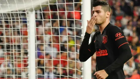 Atlético de Madrid empató ante Sevilla en aguerrido duelo de punteros