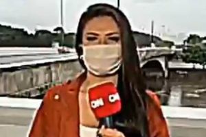 VIDEO: Reportera de televisión en Brasil fue asaltada con arma blanca en vivo