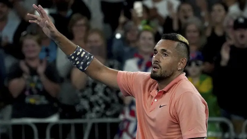 Kyrgios venció a Khachanov y enfrentará a Nadal en el Abierto de Australia