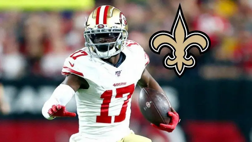 Emmanuel Sanders jugará con New Orleans Saints los próximos dos años