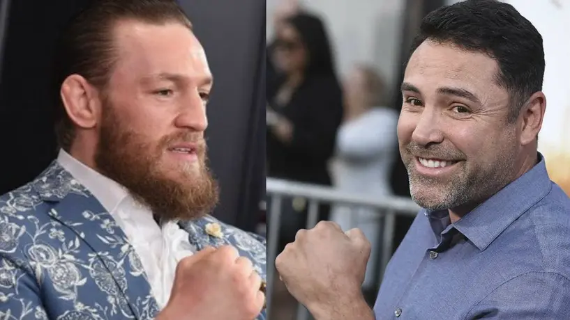 Óscar de la Hoya confirmó que es capaz de noquear a Conor McGregor