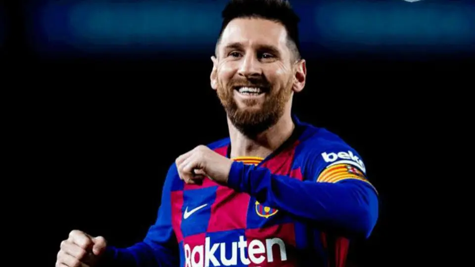 Messi dio mensaje motivador en el descanso del Betis vs Barcelona