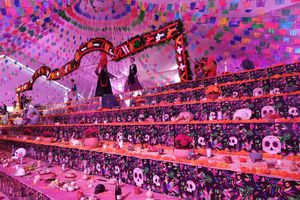 Hidalgo impuso récord mundial con ofrenda para de Día de Muertos