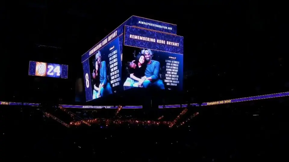 UFC rindió emotivo homenaje a Kobe Bryant