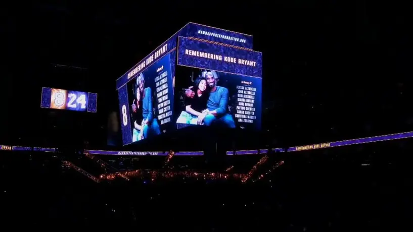 UFC rindió emotivo homenaje a Kobe Bryant