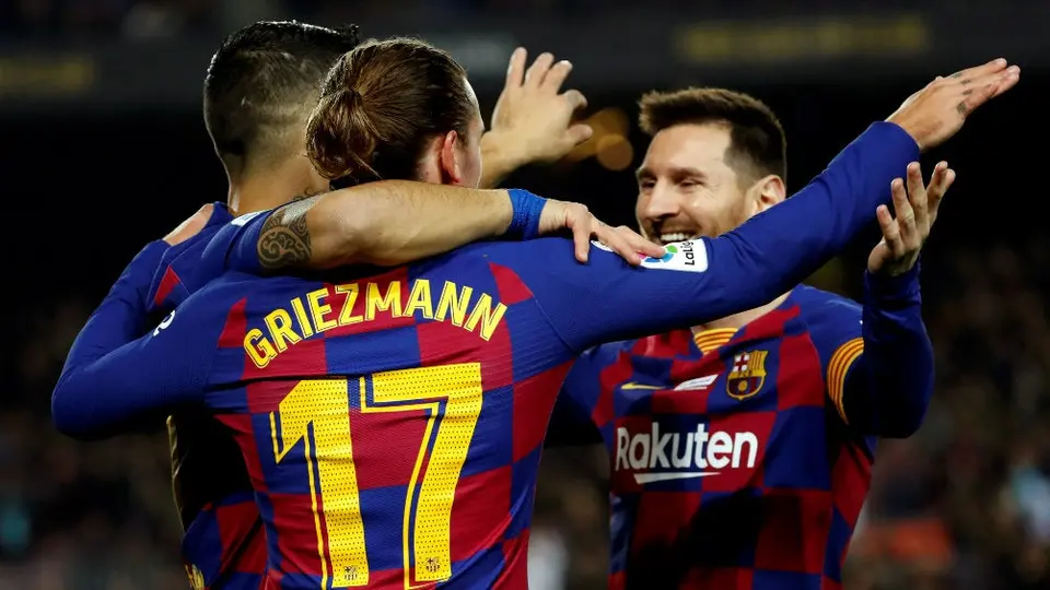Antoine Griezmann: 'El tridente cada partido va mejor'