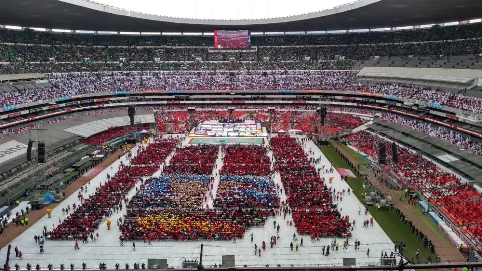 Estadio Azteca albergó evento a una semana de la Final del Apertura 2019