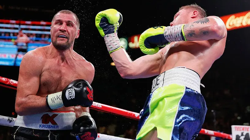 El impresionante KO de Canelo Álvarez a Sergey Kovalev