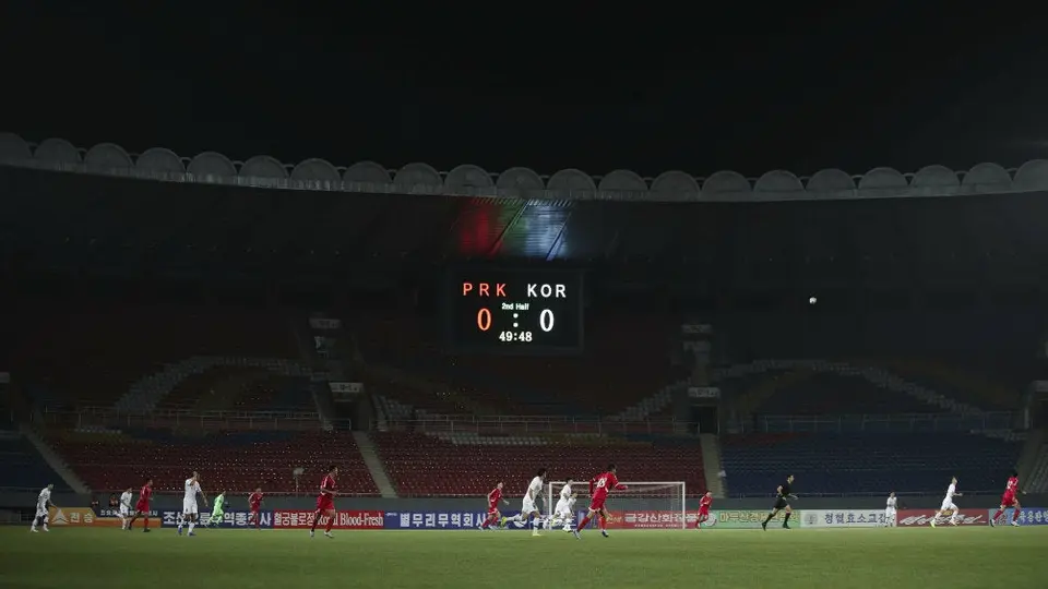 Corea del Norte y Corea del Sur empataron en histórico partido