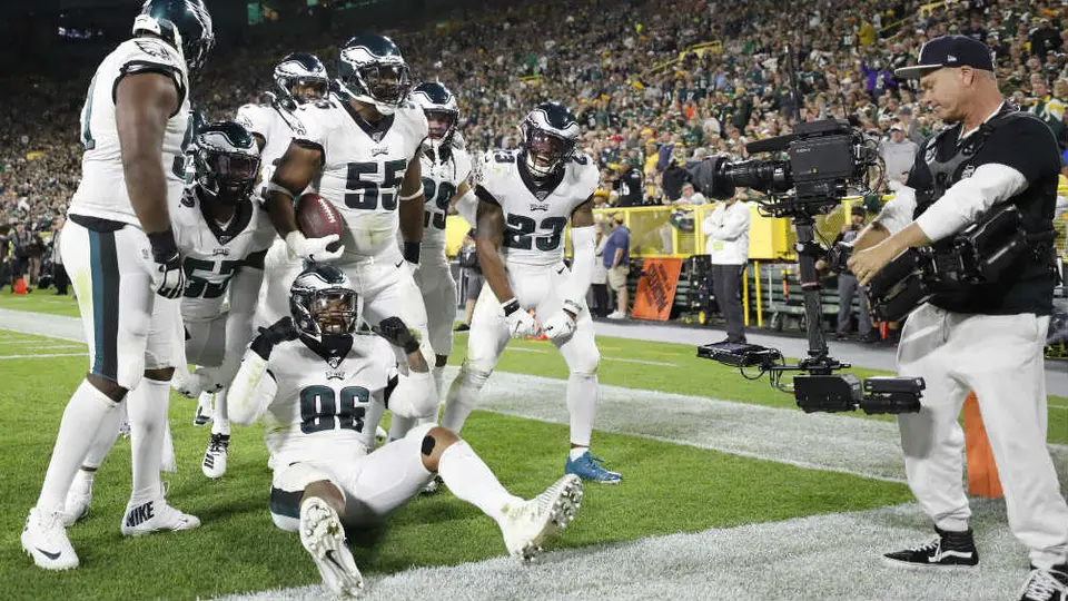 Philadelphia terminó con el invicto de Green Bay