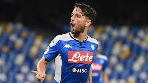 Napoli: Dries Mertens se convirtió en el máximo goleador en la historia del club