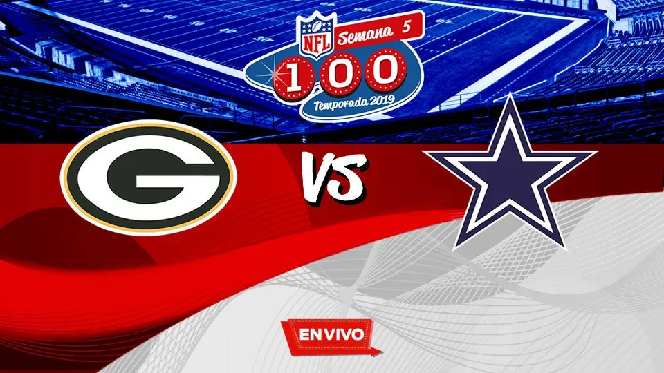 Green Bay Packers vs Dallas Cowboys NFL en vivo y en directo Semana 5
