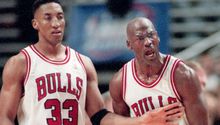 Scottie Pippen, enojado con Jordan por ser el 'villano' en 'The Last Dance'