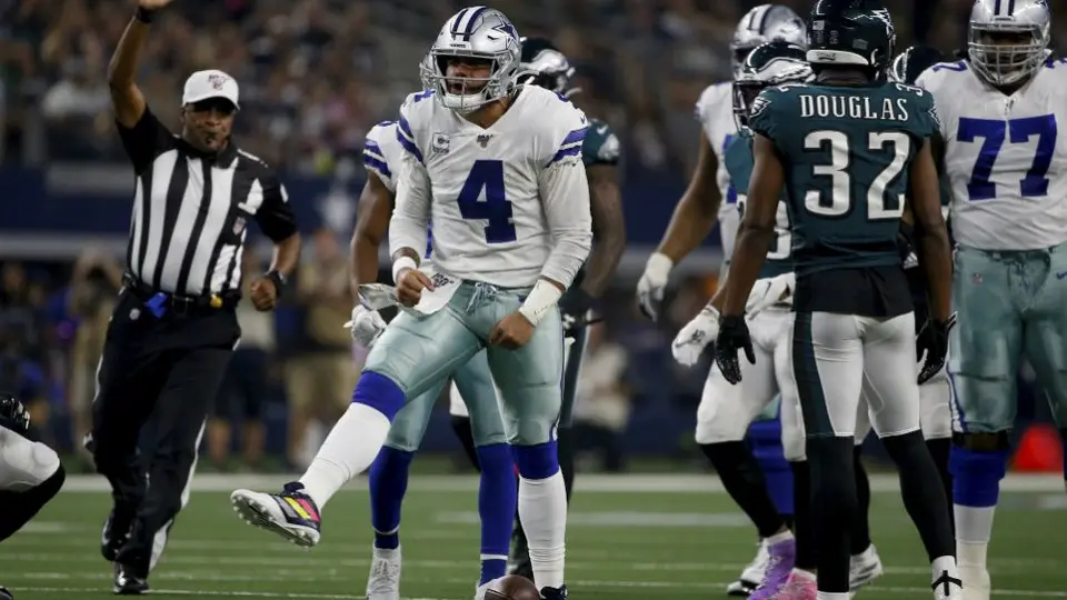 Cowboys arrolló a Eagles y recuperó la cima en el Este